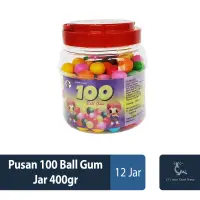 Pusan 100 Ball Gum Jar 400gr