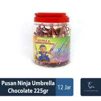Pusan Ninja Umbrella Chocolate 225gr