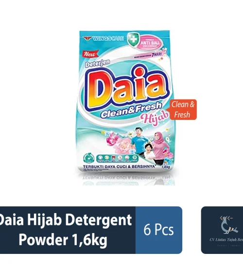 Household Daia Hijab Detergent Powder 1,6kg  1 ~item/2023/9/5/daia_hijab_detergent_powder_16kg